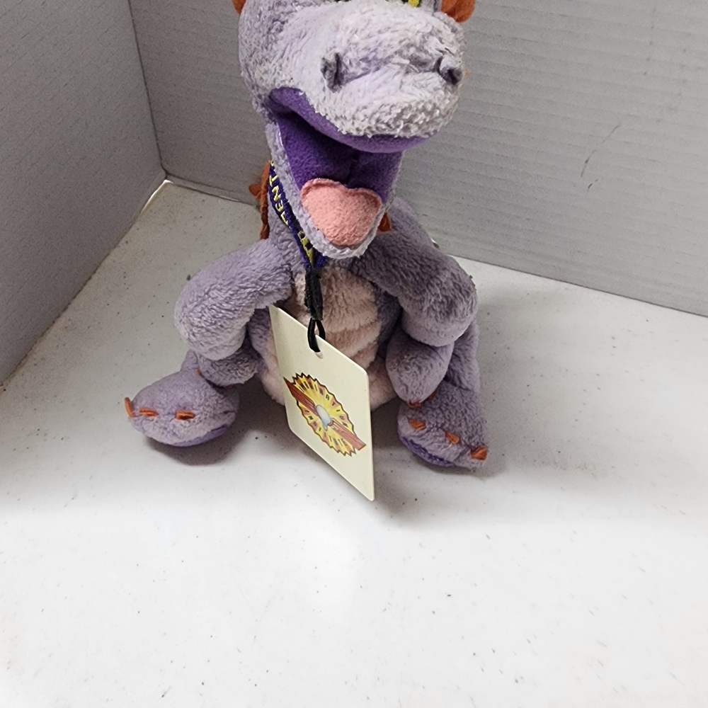 Purple Stuffed Dragon Toy